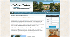 Desktop Screenshot of hudsonharbourapts.com